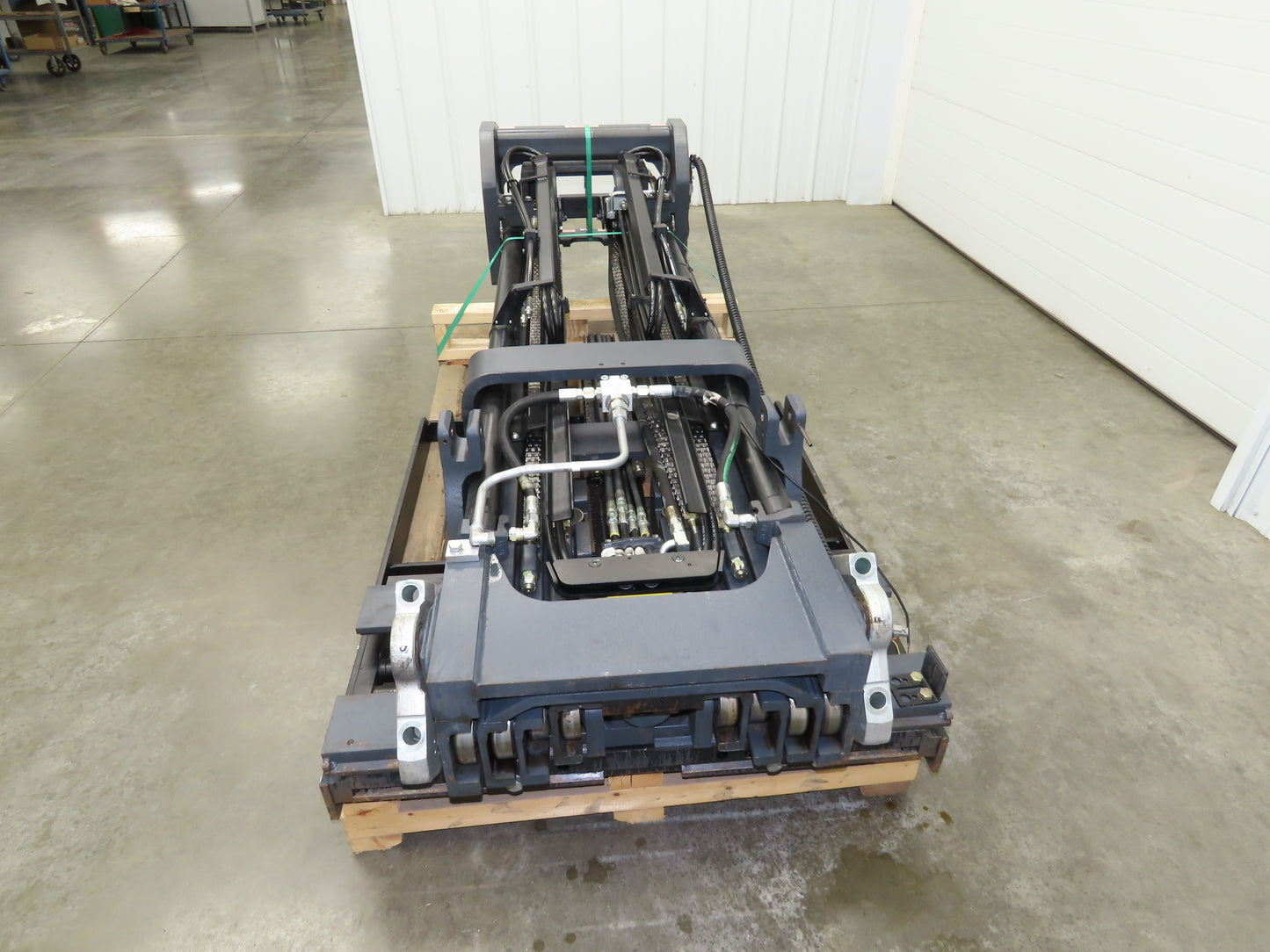 Linde E20C Forklift Mast Class II 4 Stage 4 Lever 258.5" Lift 2155 lbs Max