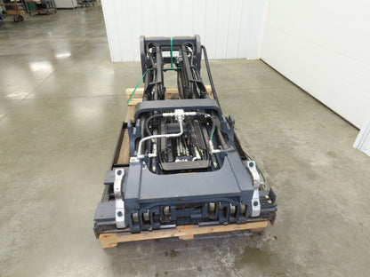 Linde E20C Forklift Mast Class II 4 Stage 4 Lever 258.5" Lift 2155 lbs Max