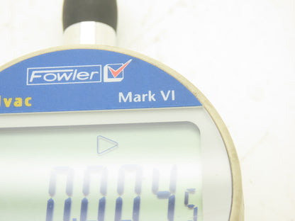Fowler Sylvac Mark VI Digital Gage Indicator 1/2" 0-.500" 12.5mm Range .0005"