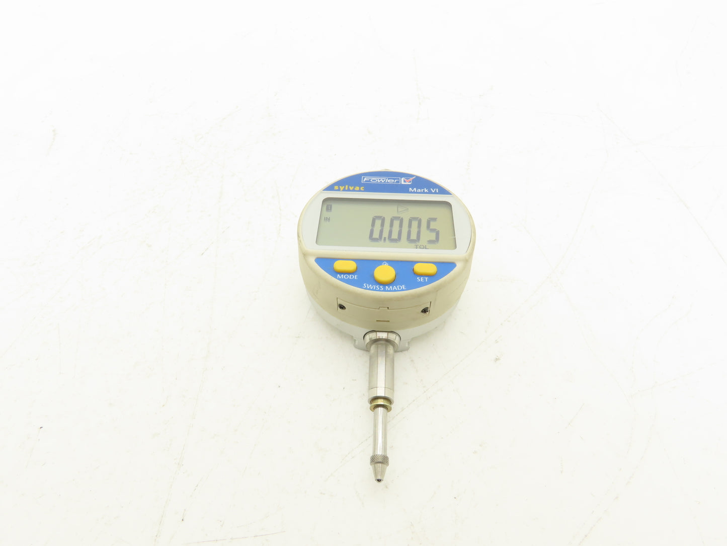 Fowler Sylvac Mark VI Digital Gage Indicator 1/2" 0-.500" 12.5mm Range .0005"