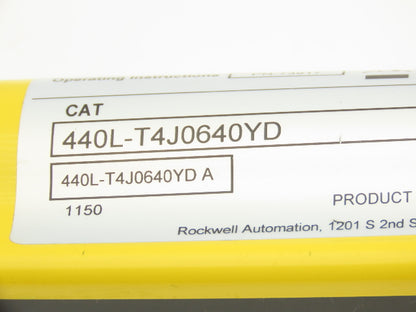Allen Bradley 440L-P4J0640YD Light Curtain Guard Shield Receiver/Transmitter Set