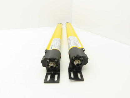 Allen Bradley 440L-P4J0640YD Light Curtain Guard Shield Receiver/Transmitter Set
