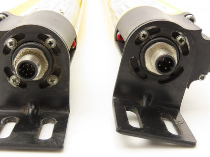 Allen Bradley 440L-P4J0640YD Light Curtain Guard Shield Receiver/Transmitter Set