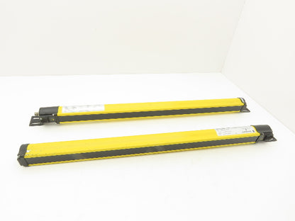 Allen Bradley 440L-P4J0640YD Light Curtain Guard Shield Receiver/Transmitter Set