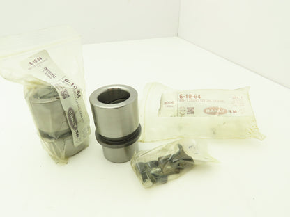 Danley IEM 6-10-64 Steel Demountable Shoulder Bushing 1.25" ID x 3.125" Lot of 2