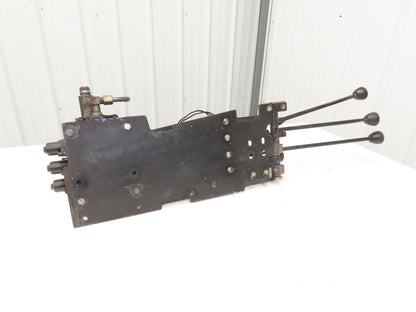 Yale Hydraulic 3-Spool 3 Lever Forklift Mast Control Valve Assembly Off ERC100