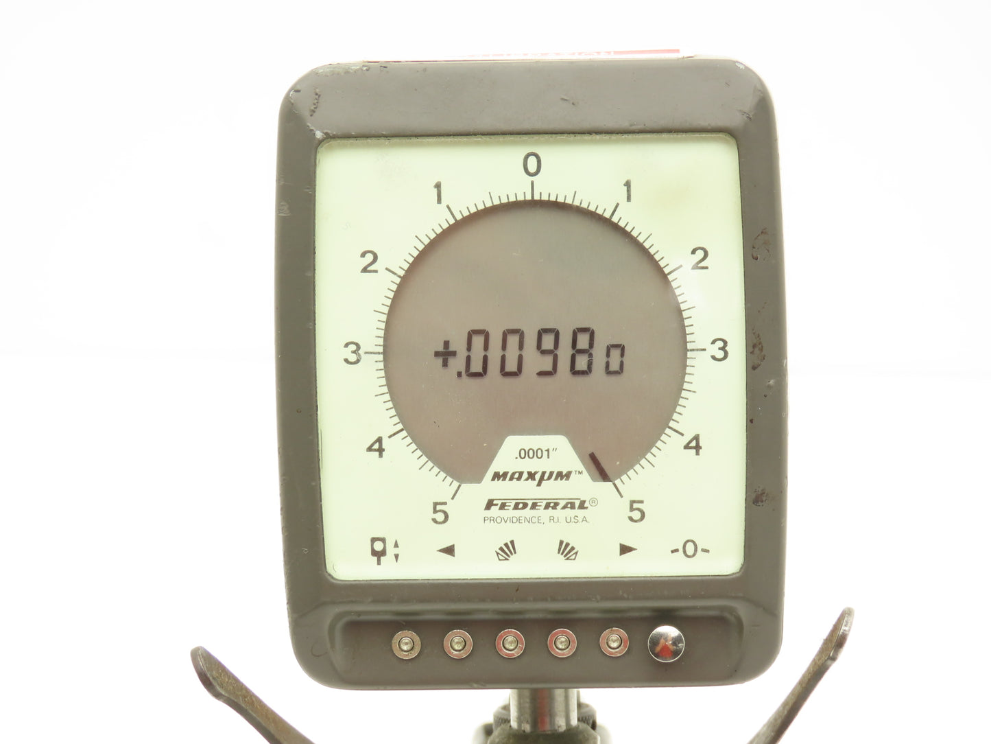 Mahr Federal 300P-1 Indicator Snap Gage Stand 0-1" Maxum Indicator DEI-11111