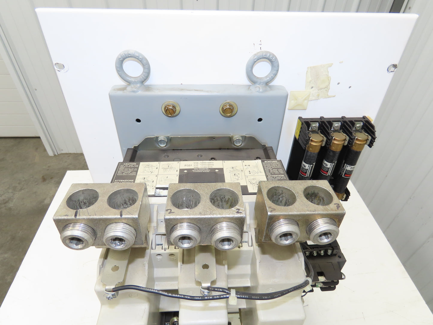 Cutler Hammer AN14TN0 400Hp Industrial Motor Starter Size 6 Overload Protection