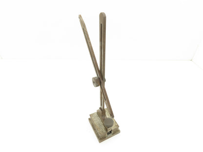 Fowler 12" Indicator Gage Transfer Stand Steel Base 52-620-717-0