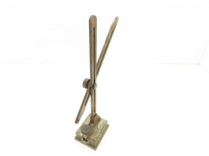 Fowler 12" Indicator Gage Transfer Stand Steel Base 52-620-717-0