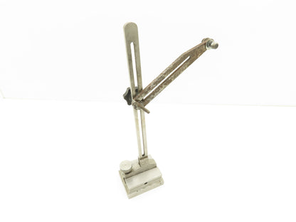 Fowler 12" Indicator Gage Transfer Stand 7" Arm Steel Base