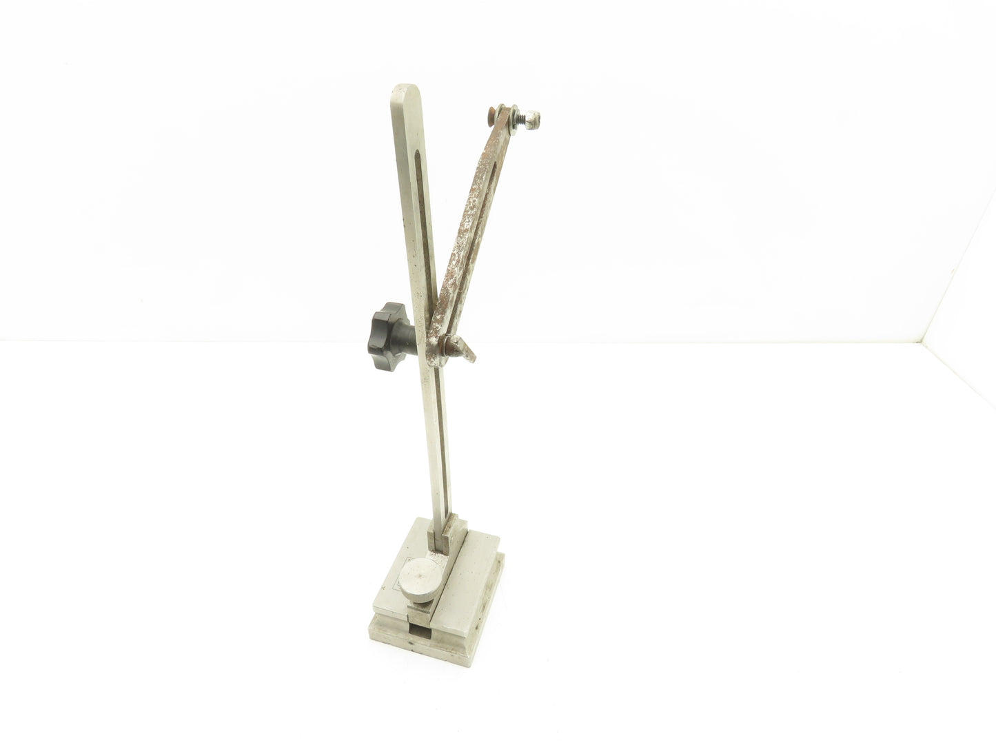 Fowler 12" Indicator Gage Transfer Stand 7" Arm Steel Base