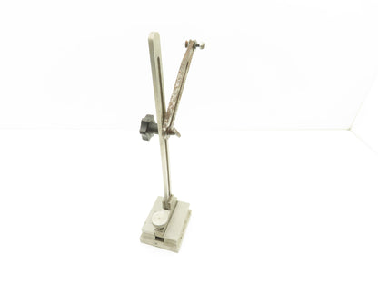 Fowler 12" Indicator Gage Transfer Stand 7" Arm Steel Base