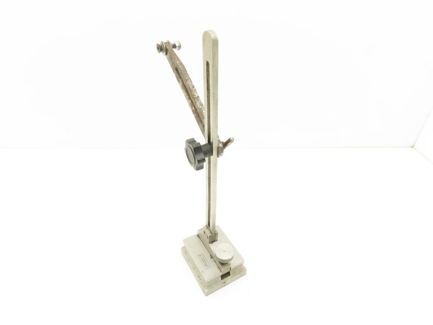 Fowler 12" Indicator Gage Transfer Stand 7" Arm Steel Base