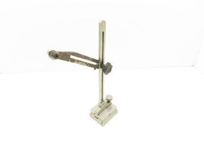 Fowler 12" Indicator Gage Transfer Stand 7" Arm Steel Base