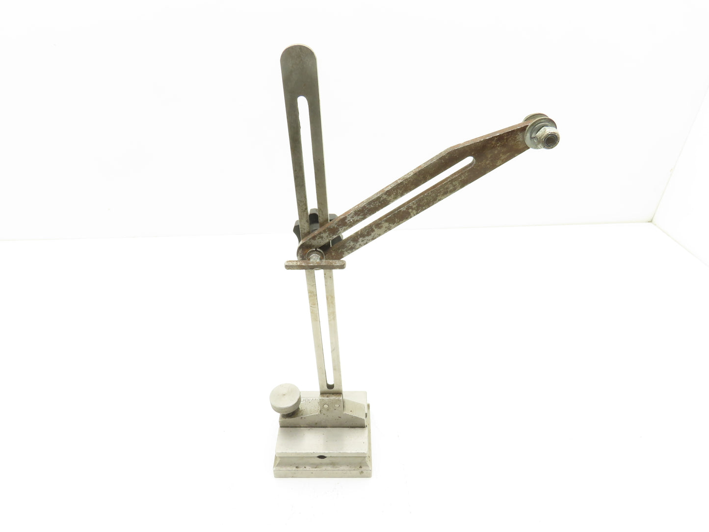 Fowler 12" Indicator Gage Transfer Stand 7" Arm Steel Base