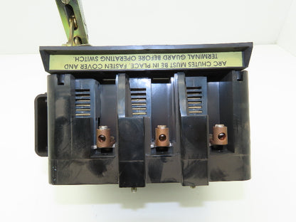 Allen Bradley 1494V-DS60 Disconnect Switch Fused 60A 600V Operator Handle