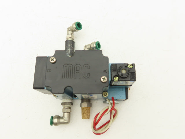 MAC 6311D-212-PM-111DA Pneumatic Solenoid Valve 120V 60Hz 3/8"NPT Manifold