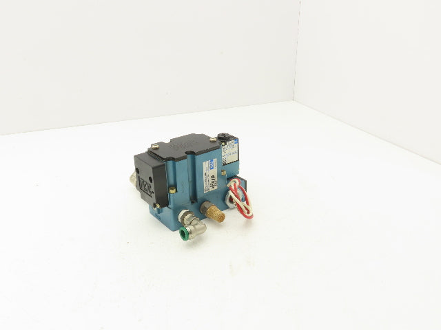 MAC 6311D-212-PM-111DA Pneumatic Solenoid Valve 120V 60Hz 3/8"NPT Manifold