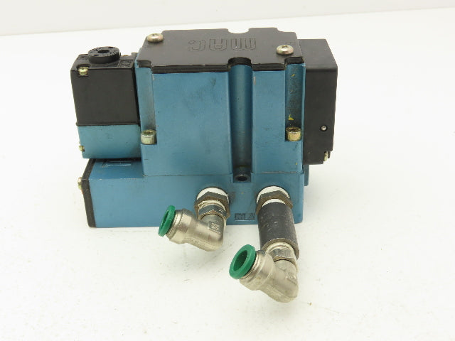 MAC 6311D-212-PM-111DA Pneumatic Solenoid Valve 120V 60Hz 3/8"NPT Manifold