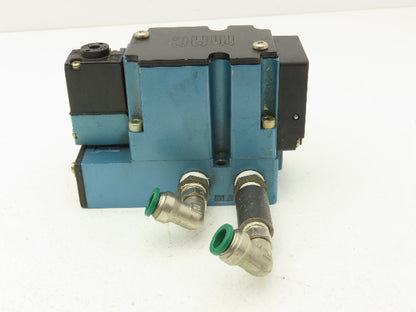 MAC 6311D-212-PM-111DA Pneumatic Solenoid Valve 120V 60Hz 3/8"NPT Manifold