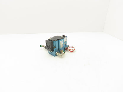 MAC 6311D-211-PM-111DA Pneumatic Solenoid Piloted Valve 4/2 Way 120VAC 150 PSI