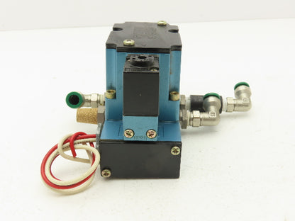 MAC 6311D-211-PM-111DA Pneumatic Solenoid Piloted Valve 4/2 Way 120VAC 150 PSI