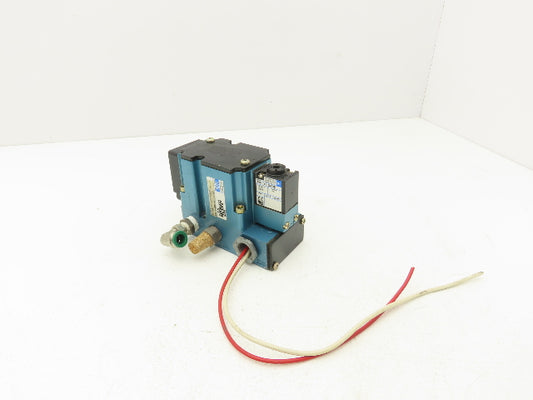 MAC 6311D-211-PM-111DA Pneumatic Solenoid Piloted Valve 4/2 Way 120VAC 150 PSI