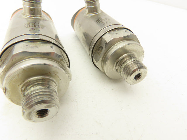 IFM PN7694 Pressure Sensor Digital LED Display 1/4" NPT  Lot of 2