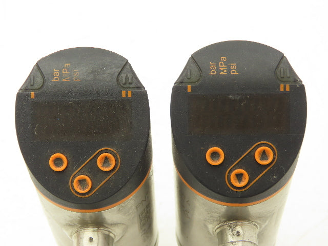 IFM PN7694 Pressure Sensor Digital LED Display 1/4" NPT  Lot of 2