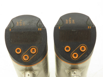IFM PN7694 Pressure Sensor Digital LED Display 1/4" NPT  Lot of 2