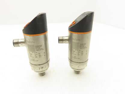 IFM PN7694 Pressure Sensor Digital LED Display 1/4" NPT  Lot of 2