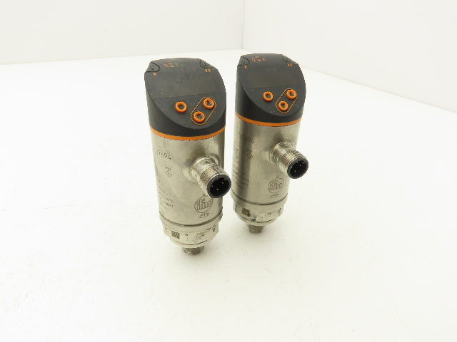 IFM PN7694 Pressure Sensor Digital LED Display 1/4" NPT  Lot of 2