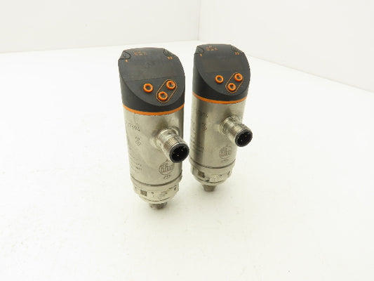 IFM PN7694 Pressure Sensor Digital LED Display 1/4" NPT  Lot of 2