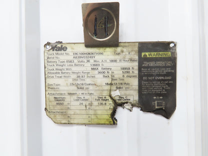 Yale 8620080 Forklift Hydraulic Haldex Pump & Motor 36/48VDC Off ERC100HGN