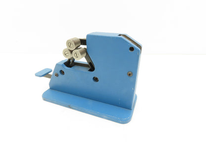 Tri-Roll Thread Checker Comparator 24P TPI Pitch Heads Indicator Holder