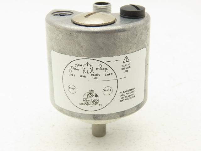 Allen Bradley 842E-MIP1BA B Absolute Encoder 10-30VDC EtherNet IP 3/8" Shaft