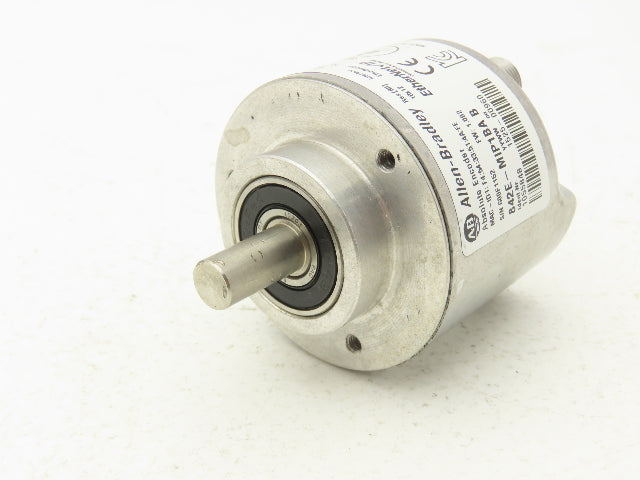 Allen Bradley 842E-MIP1BA B Absolute Encoder 10-30VDC EtherNet IP 3/8" Shaft