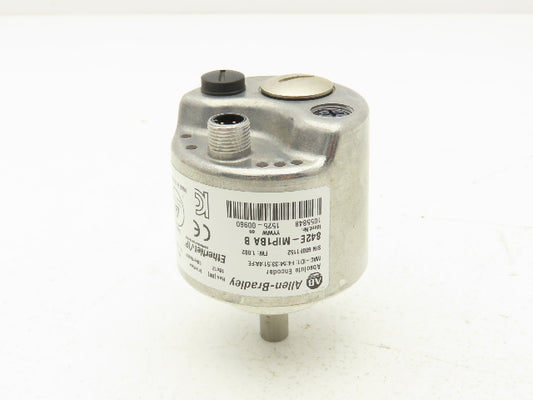 Allen Bradley 842E-MIP1BA B Absolute Encoder 10-30VDC EtherNet IP 3/8" Shaft