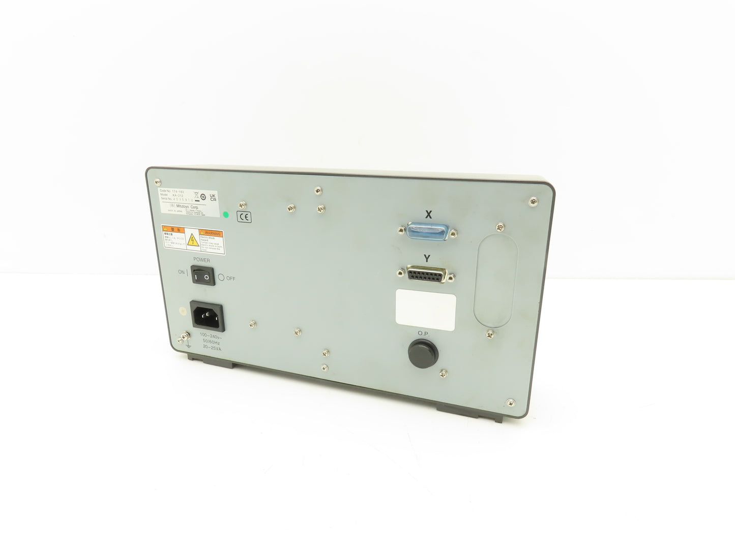 Mitutoyo KA-212 Digital Counter 2-Axis Display for Profile Projector 174-183