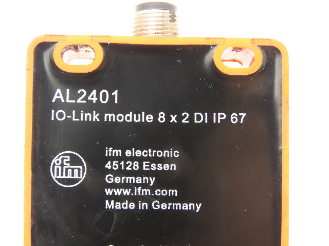 IFM  AL2401 IO-Link Compact Line Module 8 x 2 Inputs M12 IP67 18-30 VDC