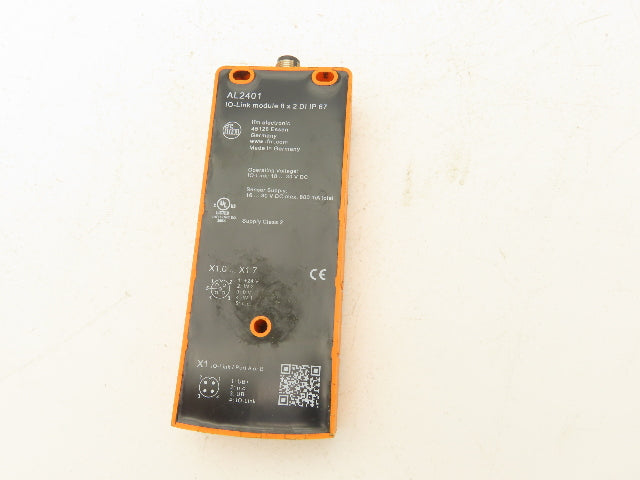 IFM  AL2401 IO-Link Compact Line Module 8 x 2 Inputs M12 IP67 18-30 VDC
