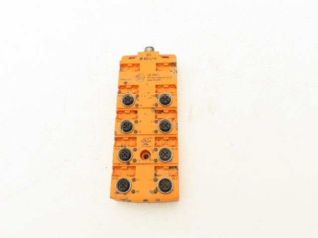 IFM  AL2401 IO-Link Compact Line Module 8 x 2 Inputs M12 IP67 18-30 VDC
