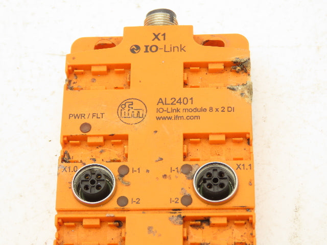 IFM  AL2401 IO-Link Compact Line Module 8 x 2 Inputs M12 IP67 18-30 VDC