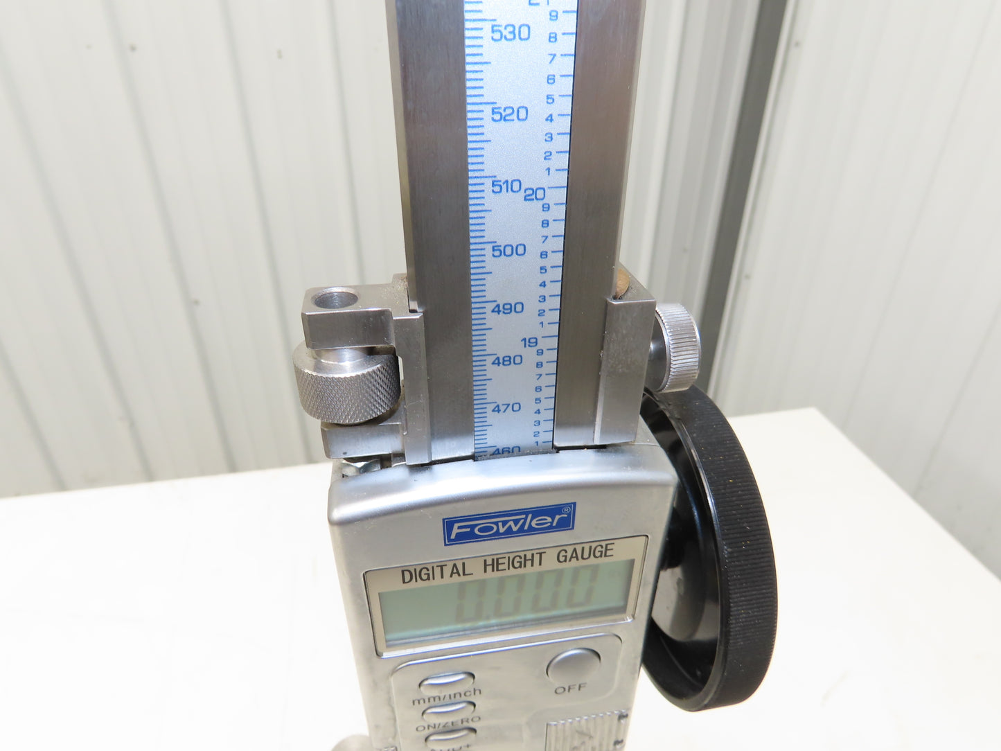 Fowler 54-175-024-0 E Plus Digital Z Height Gage 0-24" Range 600mm .0005"
