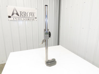 Fowler 54-175-024-0 E Plus Digital Z Height Gage 0-24" Range 600mm .0005"