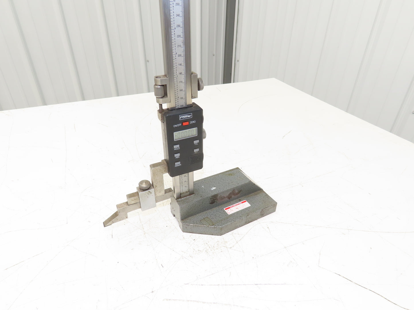 Fowler 54-106-020-0 Digital Height Gage 0-20" Range 500mm .0005"