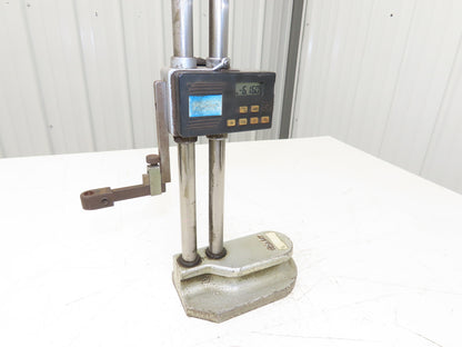 Fowler 54-174-224 Twin Beam Dual Post Digital Height Gage 0-24" Range 600mm