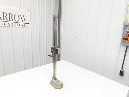 Fowler 54-174-224 Twin Beam Dual Post Digital Height Gage 0-24" Range 600mm