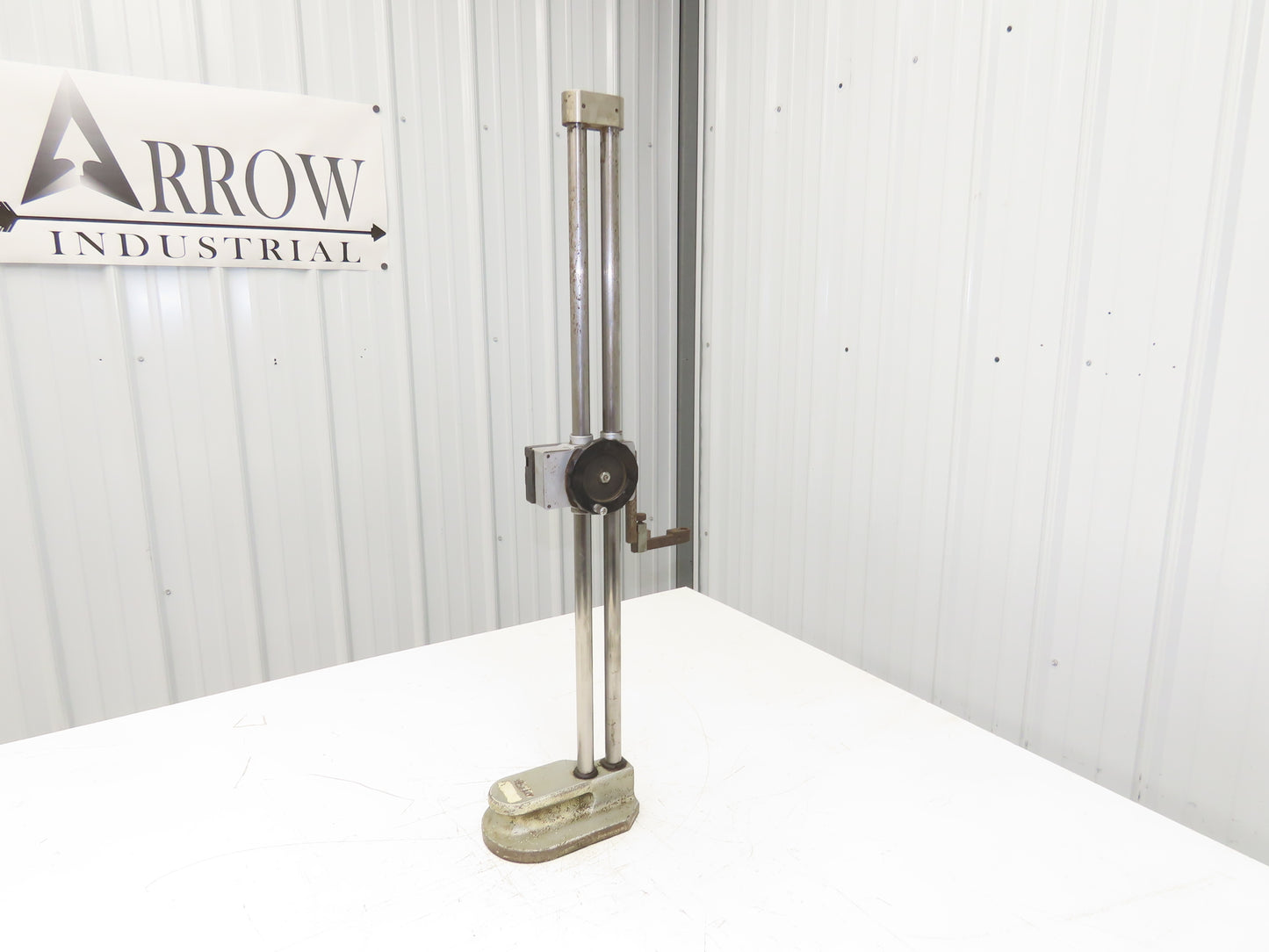 Fowler 54-174-224 Twin Beam Dual Post Digital Height Gage 0-24" Range 600mm